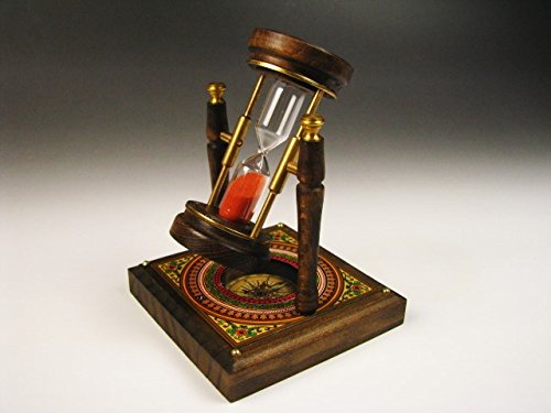 砂時計 方位磁石 インテリア アンティーク 砂時計 方位磁石 インテリア アンティーク